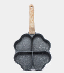 Non-Stick Egg Frying Pan with Wooden Handle