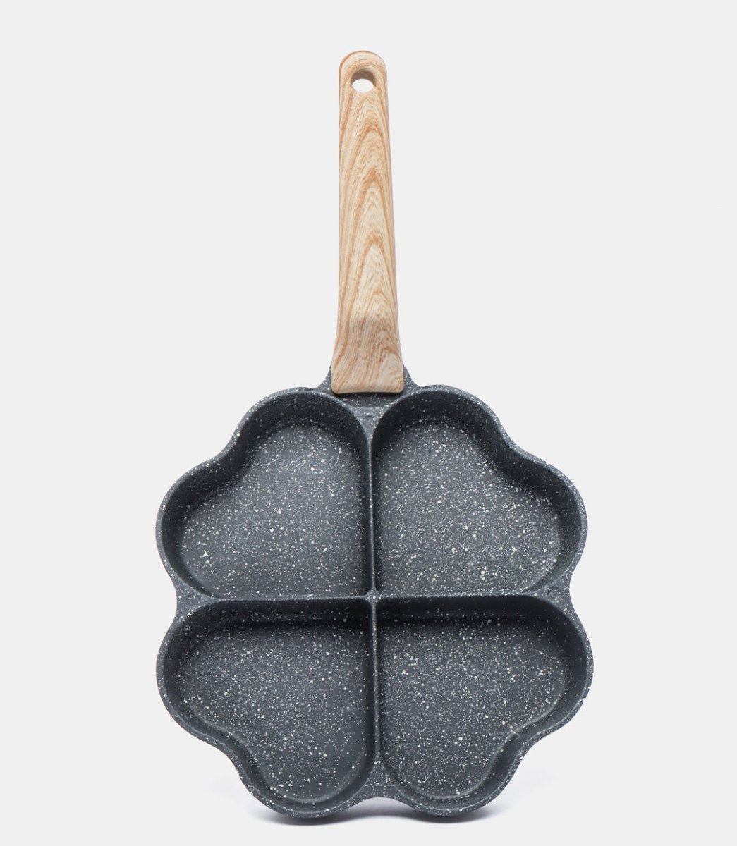 Non-Stick Egg Frying Pan with Wooden Handle