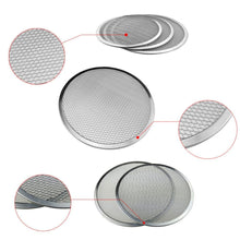 Non-Stick Mesh Pizza Screen Plate, Mesh Pizza Screen Baking Tray, Stainless Steel Pizza Mesh Plate