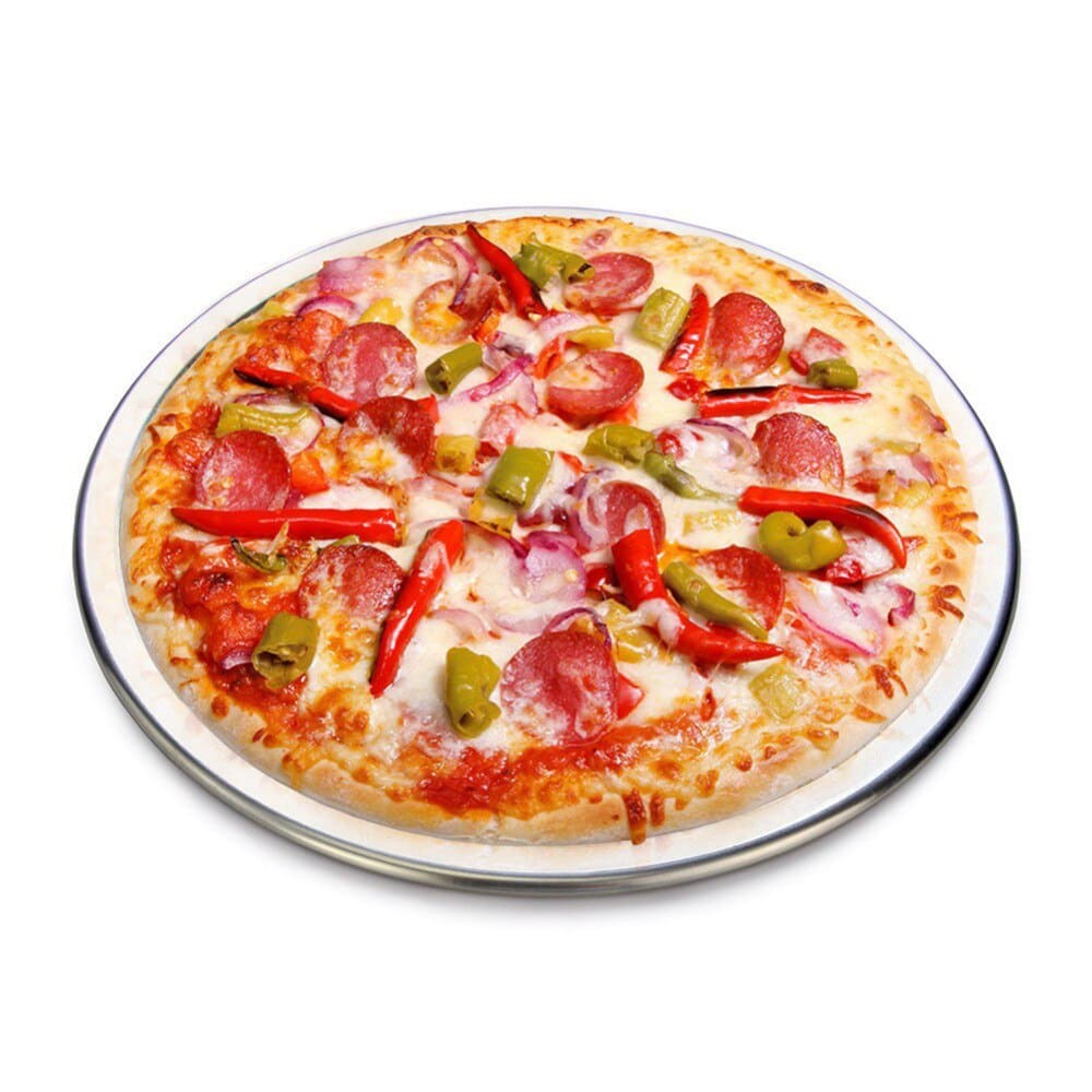 Non-Stick Mesh Pizza Screen Plate, Mesh Pizza Screen Baking Tray, Stainless Steel Pizza Mesh Plate