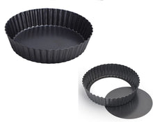 Nonstick & Quick Release Coating Loose Bottom Quiche Tart Pan