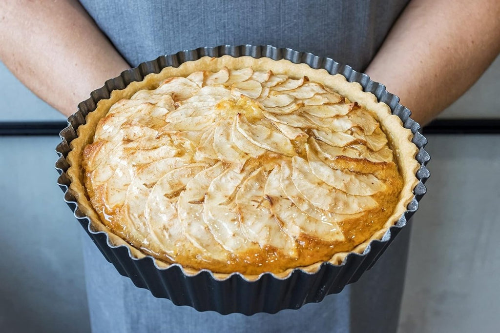 Nonstick & Quick Release Coating Loose Bottom Quiche Tart Pan