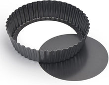 Nonstick & Quick Release Coating Loose Bottom Quiche Tart Pan