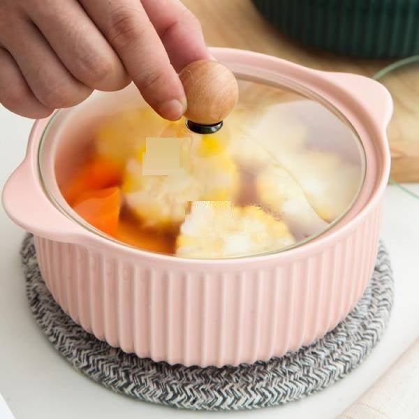 Nordic Ceramic Soup Bowl