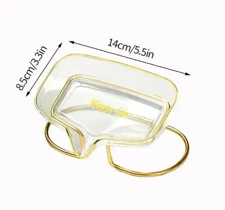 Not Punched Display Rack Luxury Soap Holder