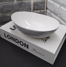 Oval Ceramic Serving Bowl