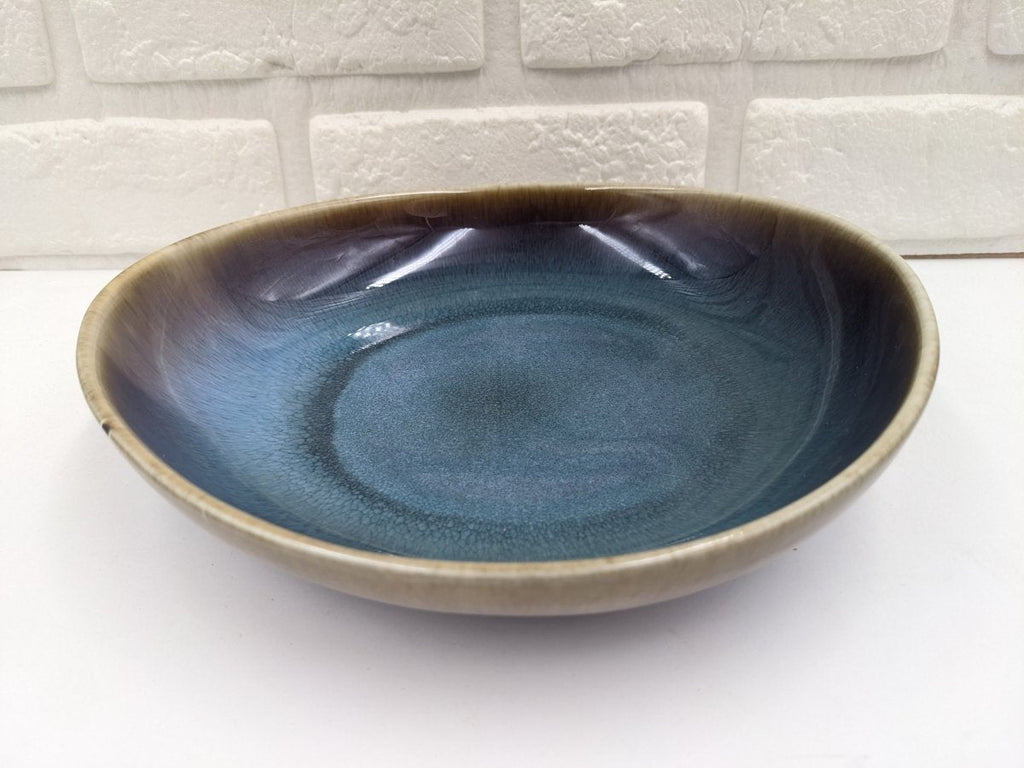 Oval Dinner Bowl Ceramic Lunch Plate