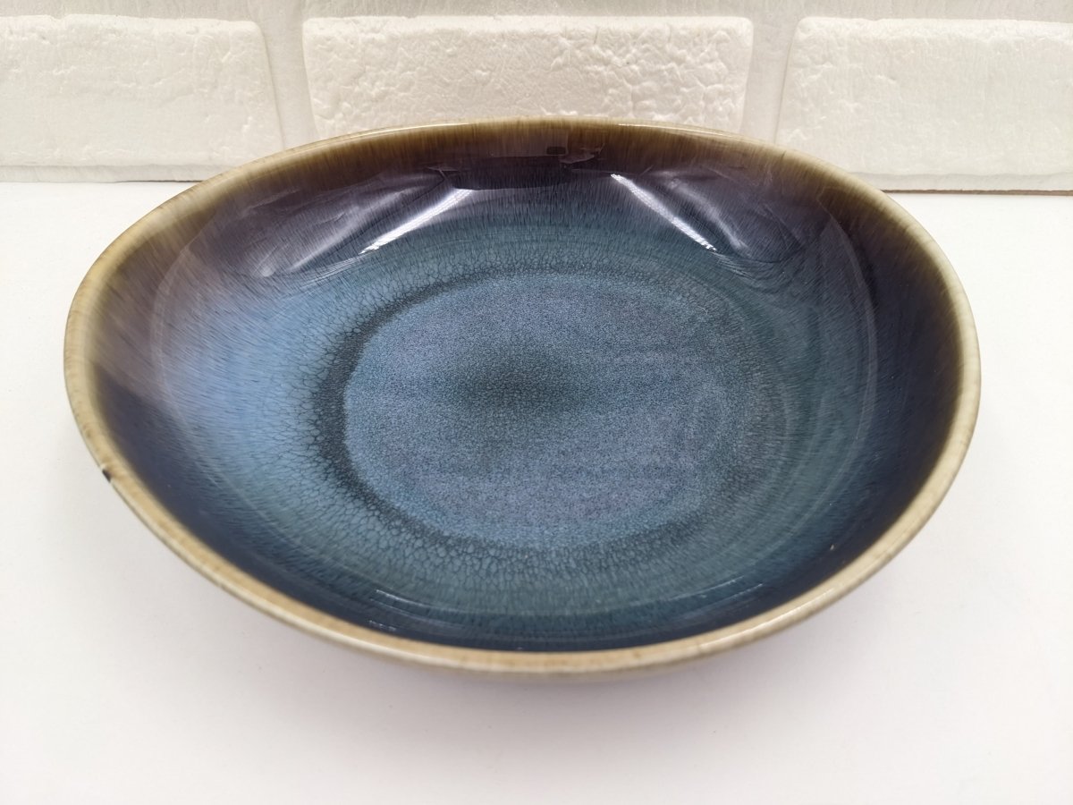 Oval Dinner Bowl Ceramic Lunch Plate