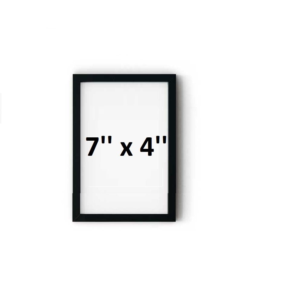 Pack of 2 - Photo Frames Collage Wall Hanging Wall Decor Set - Black