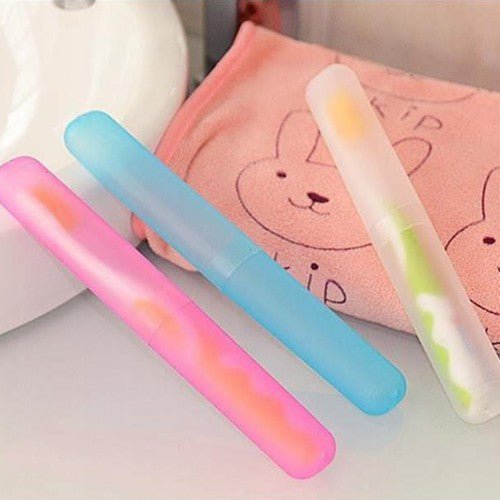 Pack of 2 - Random Color Toothbrush Case Holder