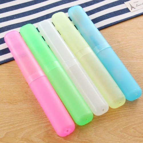 Pack of 2 - Random Color Toothbrush Case Holder