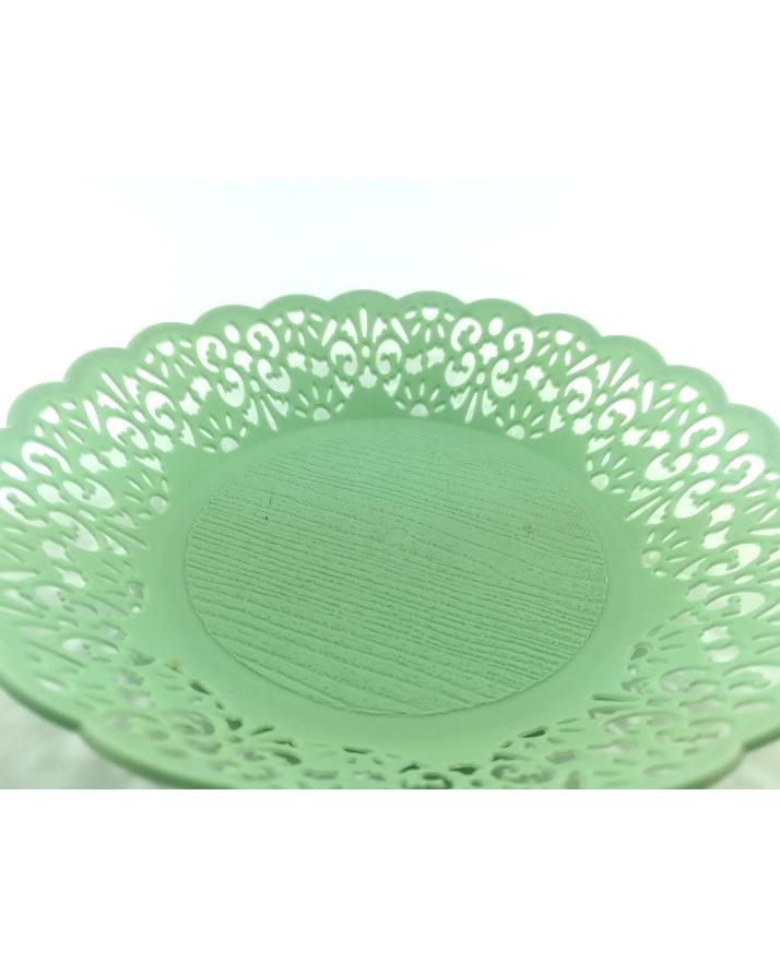 Pack of 3 - Hollow Flower Pattern Plates