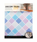 Pack of 3 - Mosaic Traditional Tiles Stickers for Bathroom & Kitchen