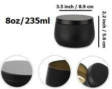 Pack of 3 - Multipurposed Empty Candle Tins