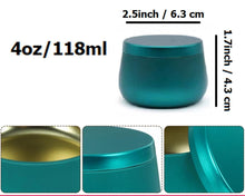 Pack of 3 - Multipurposed Empty Tins, Candle Tins