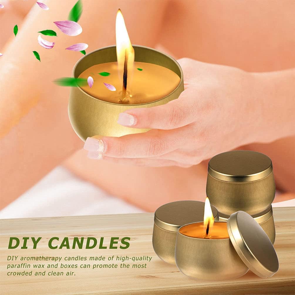 Pack of 3 - Multipurposed Empty Tins, Candle Tins