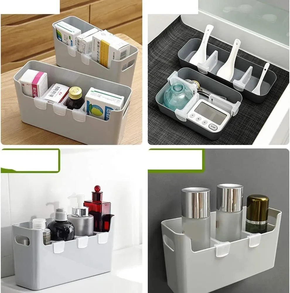 Pack of 5 - Multipurposed Refrigerator Storage Partition Plastic Clips