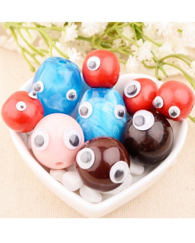 Pack of 50 - Google Eyes - Black & White