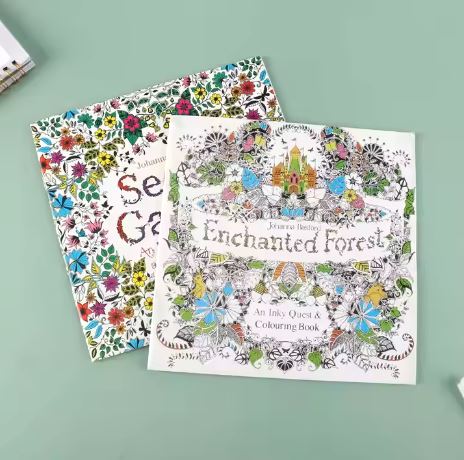 Pack of 8 - Random Design Coloring Books
