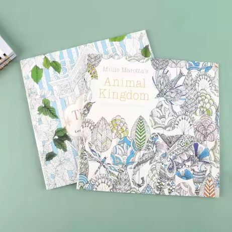Pack of 8 - Random Design Coloring Books