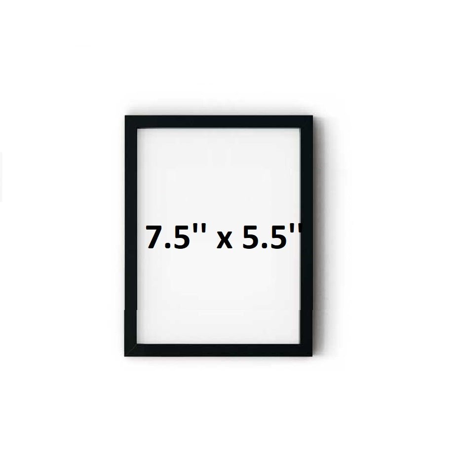 Photo Frame Collage Wall Hanging Wall Decor Photo Frame - Black
