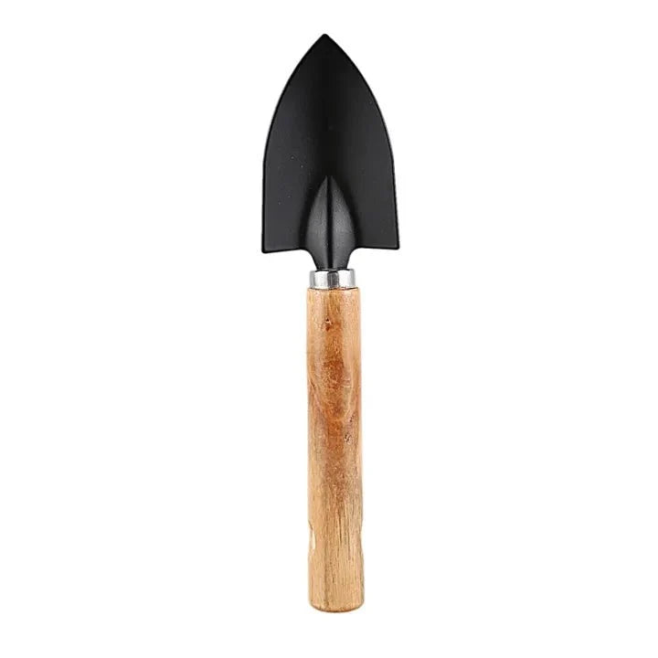 Plant Garden Mini Tools Gardening Spade, Kitchen Gardening Tools & Accessories with Wooden Handles