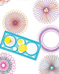 Plastic Spirograph Design Ruler Set