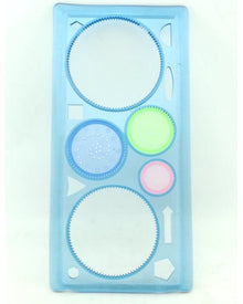Plastic Spirograph Design Ruler Set