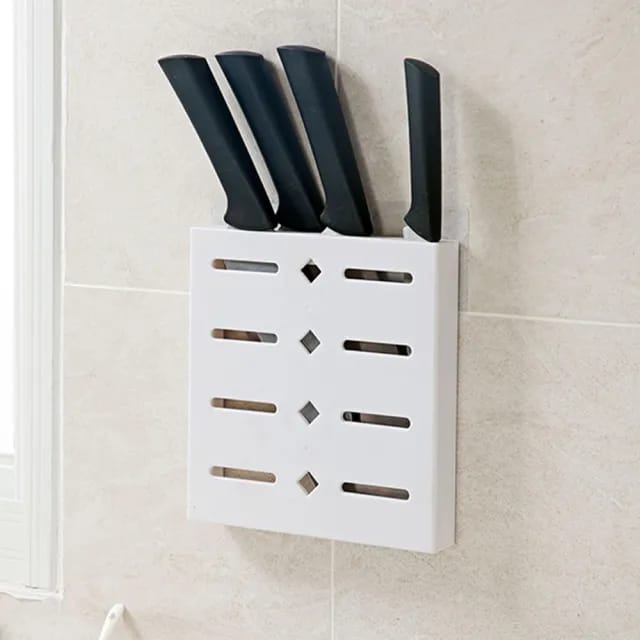 Plastic Wall-Mounted Knife Holder