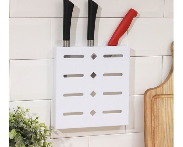Plastic Wall-Mounted Knife Holder