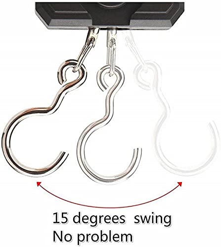 Portable 50 kg Capacity Luggage Scale Digital Weighing Travel Bag Weight Checker Hanging Weight Scale
