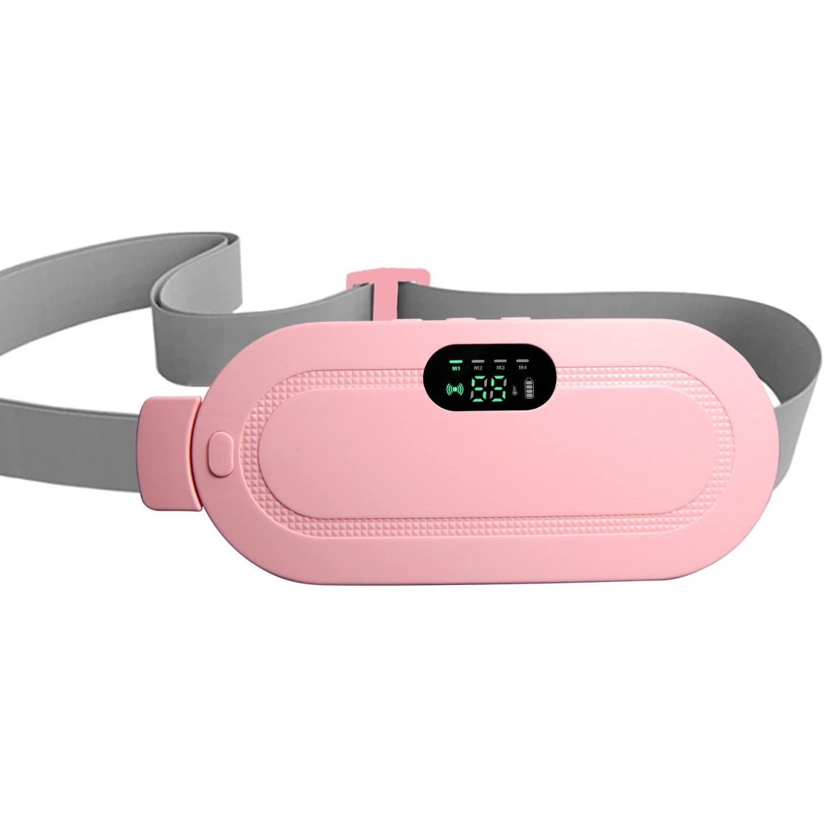 Portable Cordless Heating Pad for Menstrual Cramps Relief | 3-Temperature & 4-Massage Modes | Stomach & Back Pain Relief Device for Women