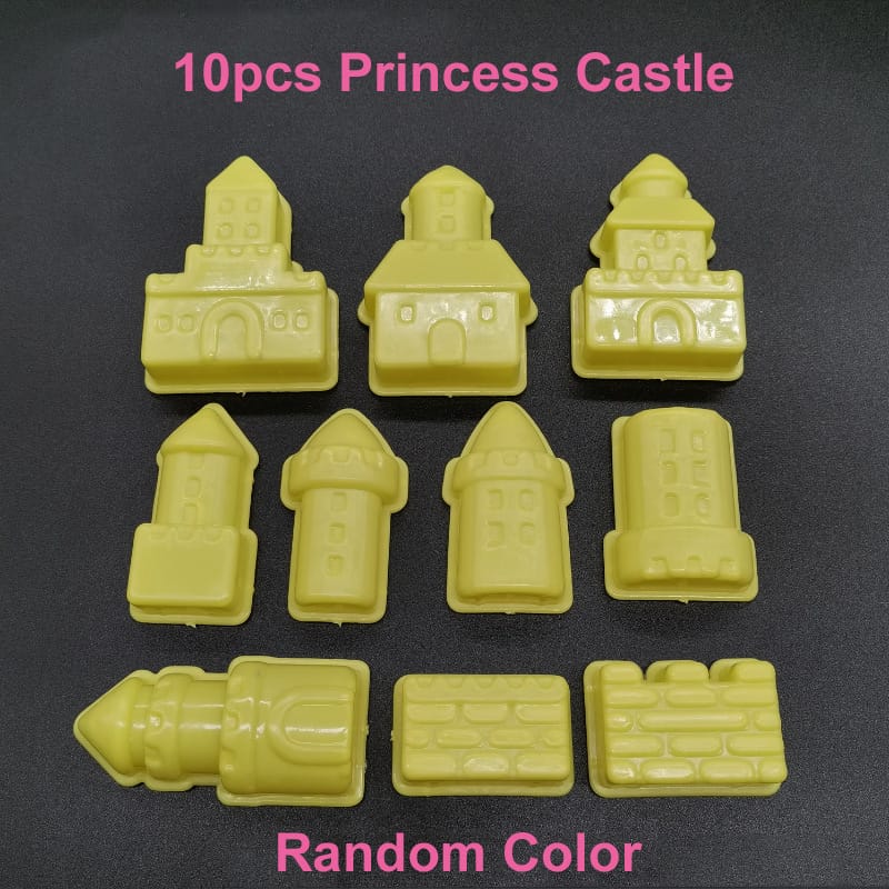 Portable Kinetic Sand Castle Molds