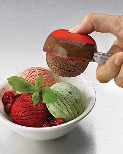 Push Back Plastic IceCream Scoop