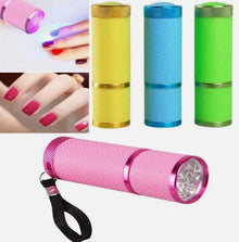 Quick Drying 9 LED UV Light Fast Nail Polish Dryer