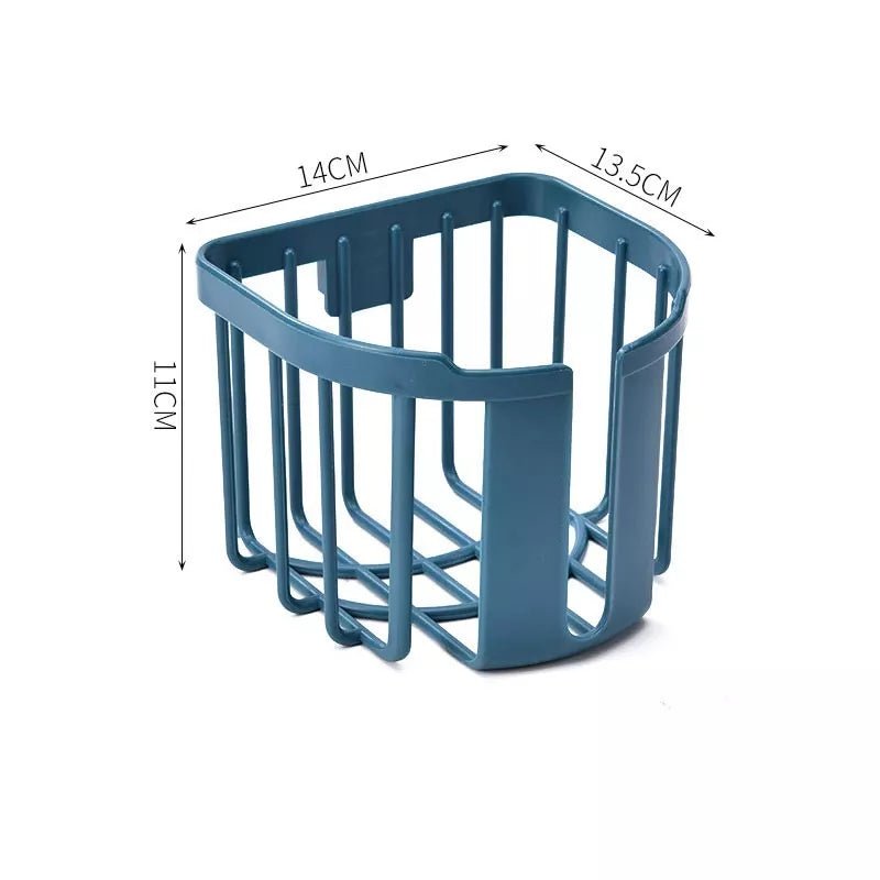 Random Color - Punch Free Wall Mounted Bathroom Tissue Roll Holder