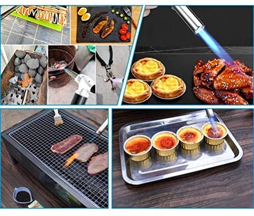 Refillable Culinary Butane Torch With Safety Lock