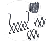 Retractable Over The Door Hook Organizer Rack