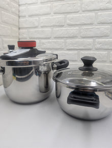 Stainless Steel Pressure Cooker Combo | Best Cooker Set in Pakistan