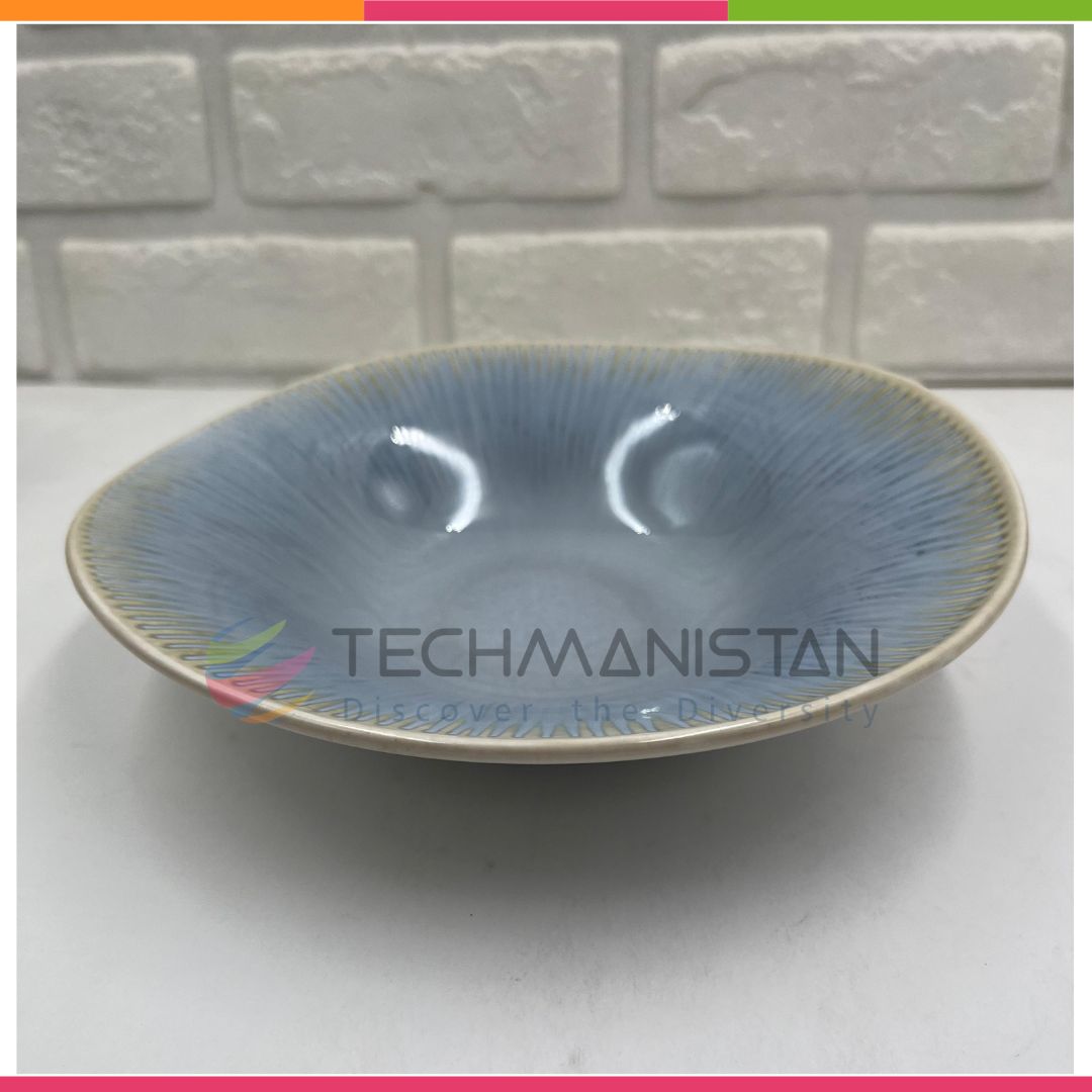 Round Ceramic Salad Bowl