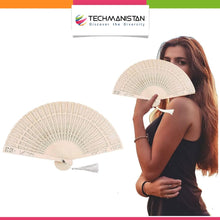 Sandalwood Folding Hand Fan
