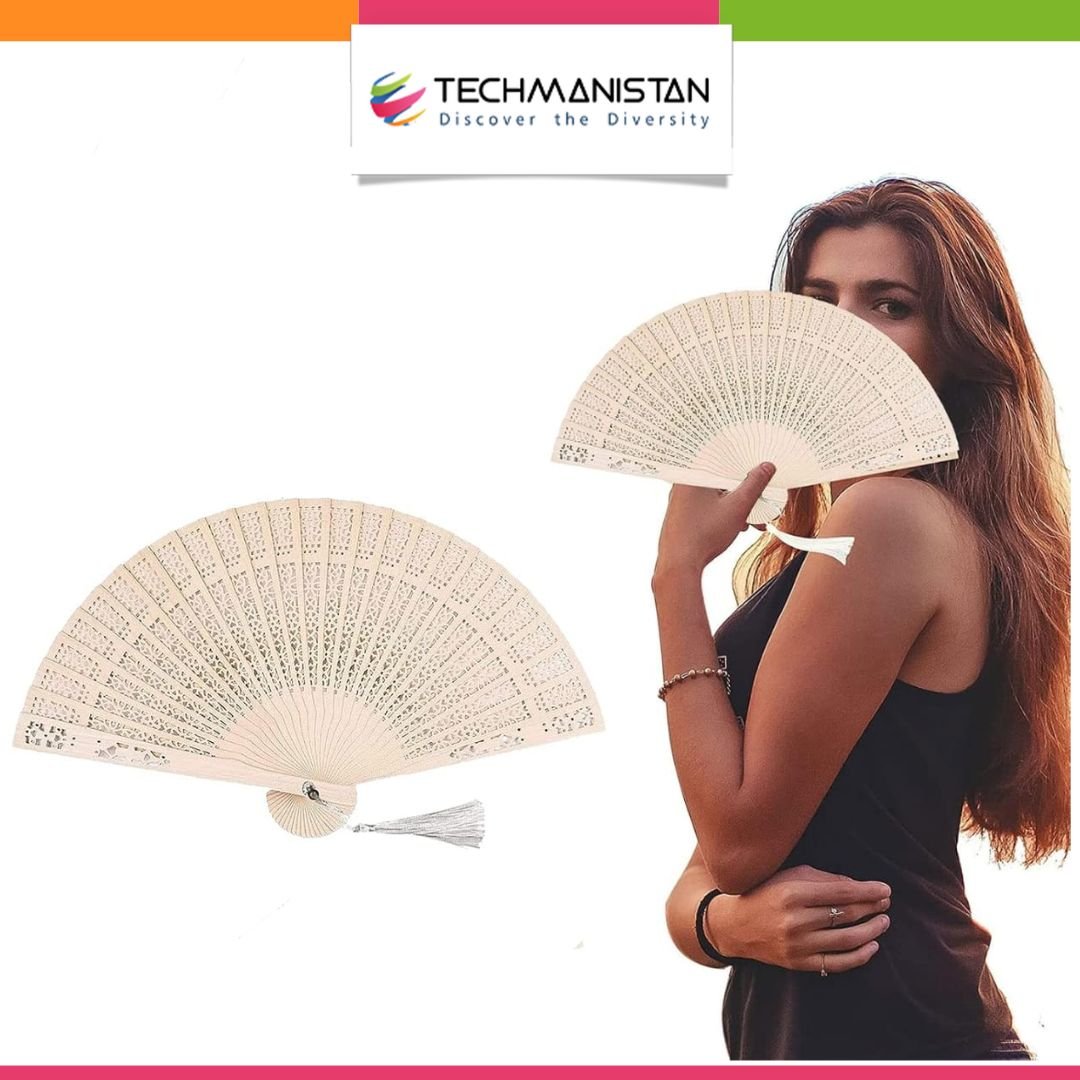 Sandalwood Folding Hand Fan