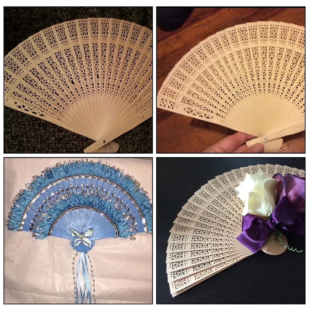 Sandalwood Folding Hand Fan