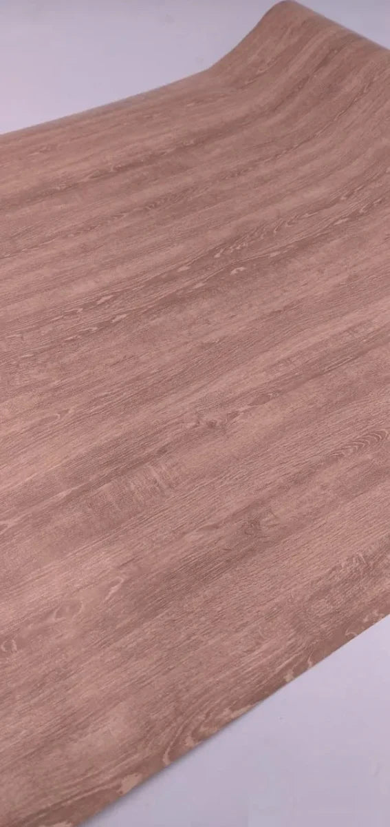 Self Adhesive Wood Grain Furniture Stickers Wallpaper - 45x200 cm