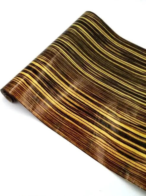 Self Adhesive Wood Grain Furniture Stickers Wallpaper - 45x200 cm
