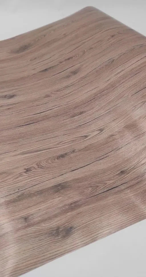 Self Adhesive Wood Grain Furniture Stickers Wallpaper - 45x200 cm