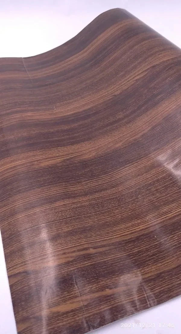 Self Adhesive Wood Grain Furniture Stickers Wallpaper - 45x200 cm