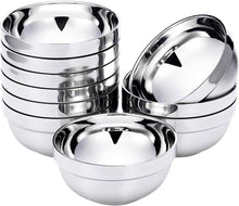 Set of 10 - Double Layer Heat Insulated Bowl