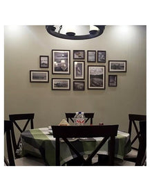 Set of 12 - Photo Frames Collage Wall Hanging Wall Decor Set