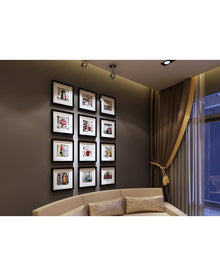 Set of 12 - Photo Frames Collage Wall Hanging Wall Decor Set